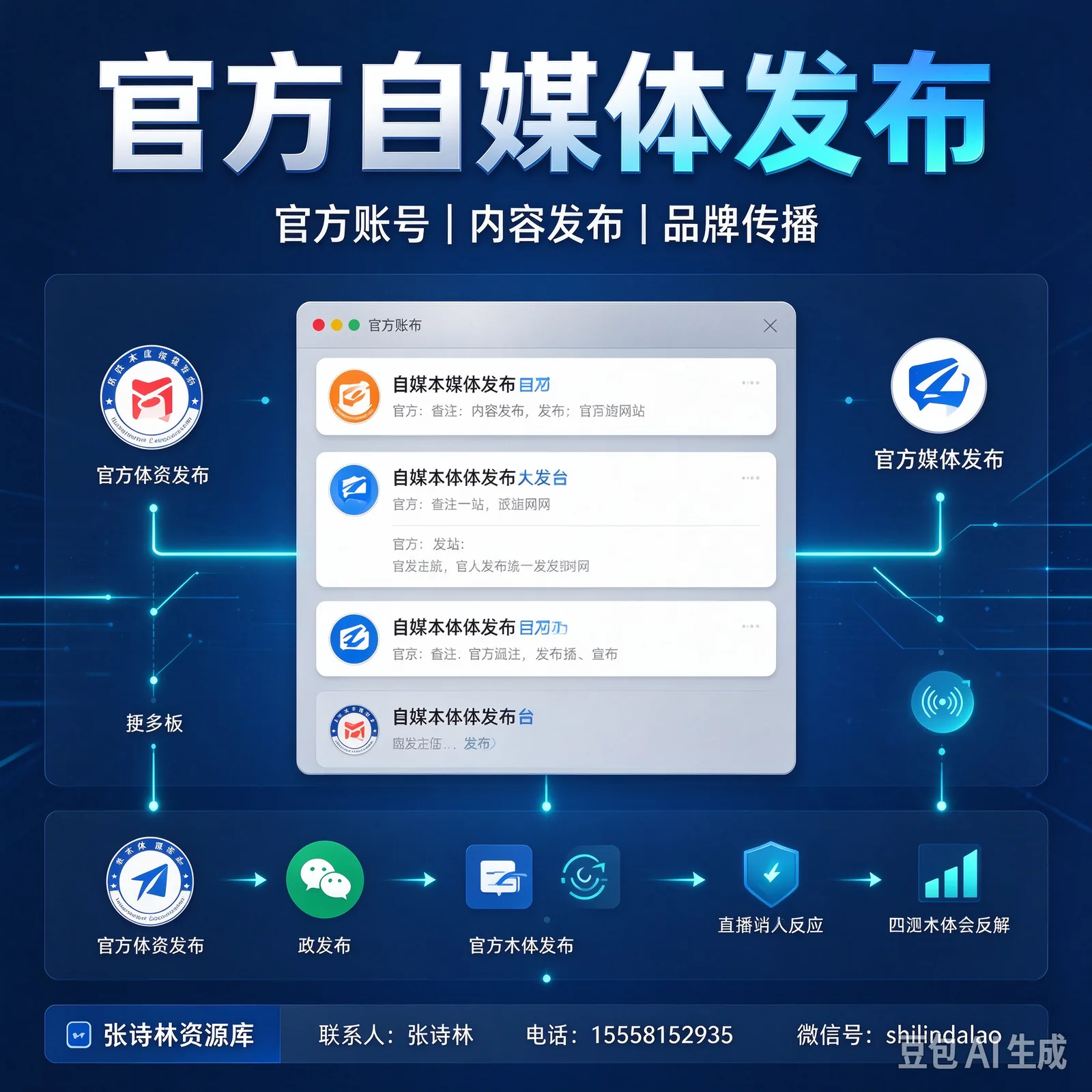 官方自媒体发布